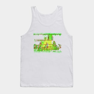 Cricket Bring it fielding attack Art j2 Tank Top